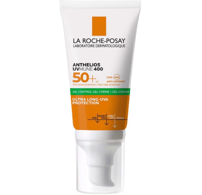 La ROCHE POSAY Anthelios UVMUNE400 Oil Control Invisible SPF50+ Peau Mixte à Grasse Acnéique 50ml