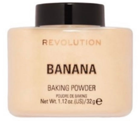 MAKEUP REVOLUTION Loose Baking Powder Banana Light 32g