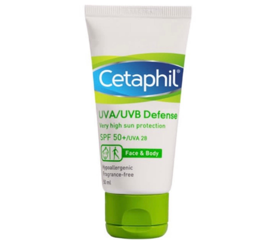 CETAPHIL Ecran Solaire UVA/UVB Defense SPF50+ 50ml