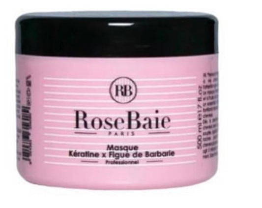 ROSEBAIE Masque Kératine et Huile de Figue de Barbarie 500 ml