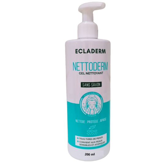 ECLADERM netto derm gel nettoyant 200ml