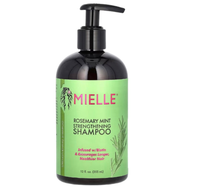 MIELLE Organics Rosemary Mint Strengthening Shampoo 355ml