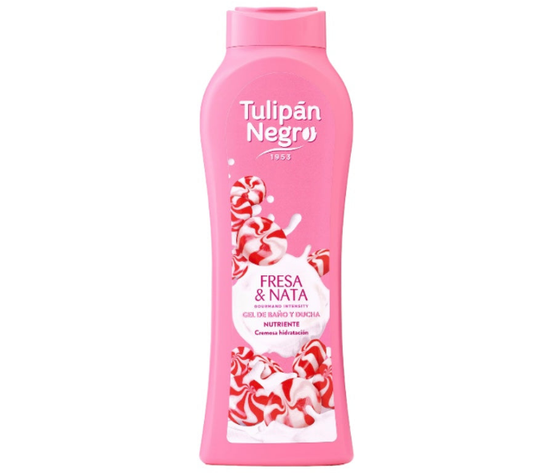 TULIPAN NEGRO fresa & nata gel douche 650ml