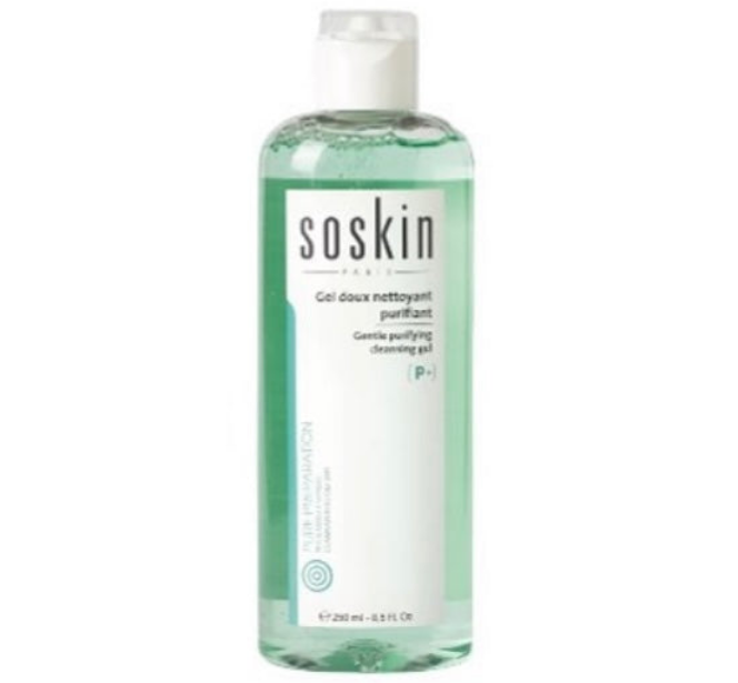 SOSKIN Gel doux nettoyant purifiant 250 ml