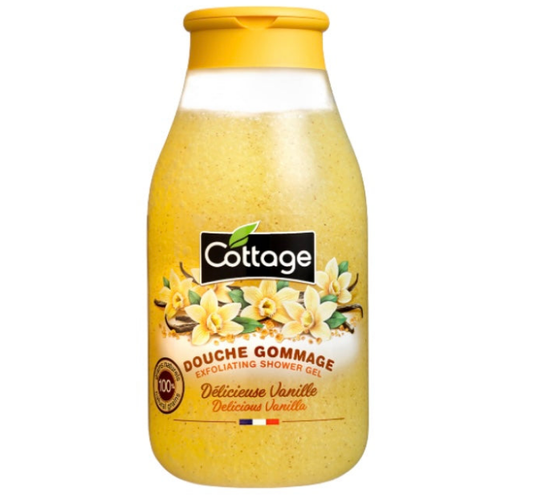 COTTAGE Exfoliating Shower Gel Delicious Vanilla Cottage 270ml