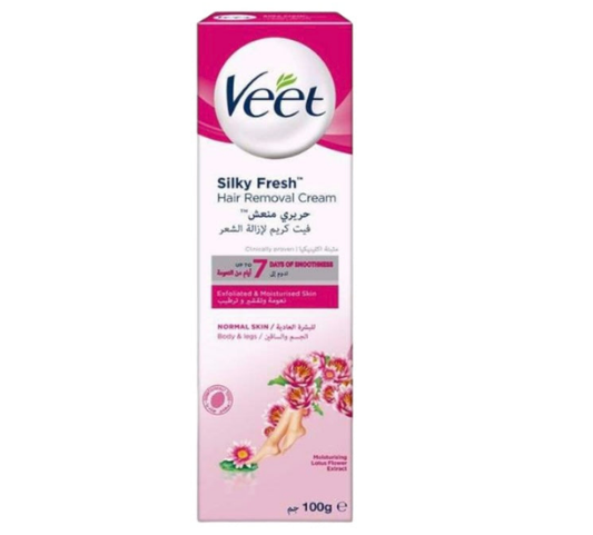 VEET CRÈME épilatoire Silky Fresh Douceur longue durée Peaux Normales 100ml