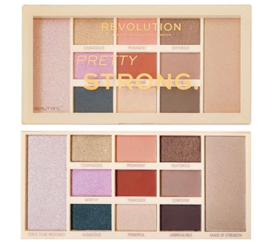 REVOLUTION Pretty Strong Eyeshadow Palette