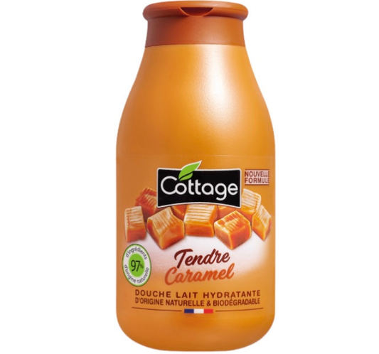 COTTAGE Gel Douche Lait Hydratante Tendre Caramel