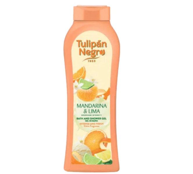 TULIPAN NEGRO gel de douche mandarina & Lima 650ml