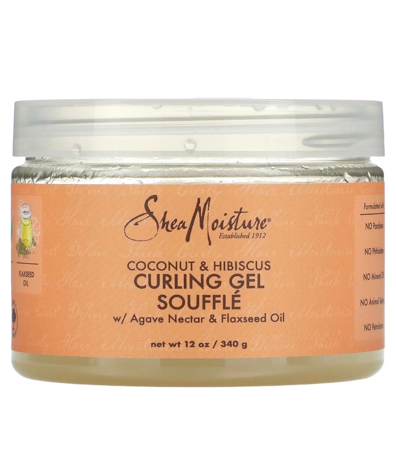 SHEA MOISTURE coconut & hibiscus curling gel soufflé 340g