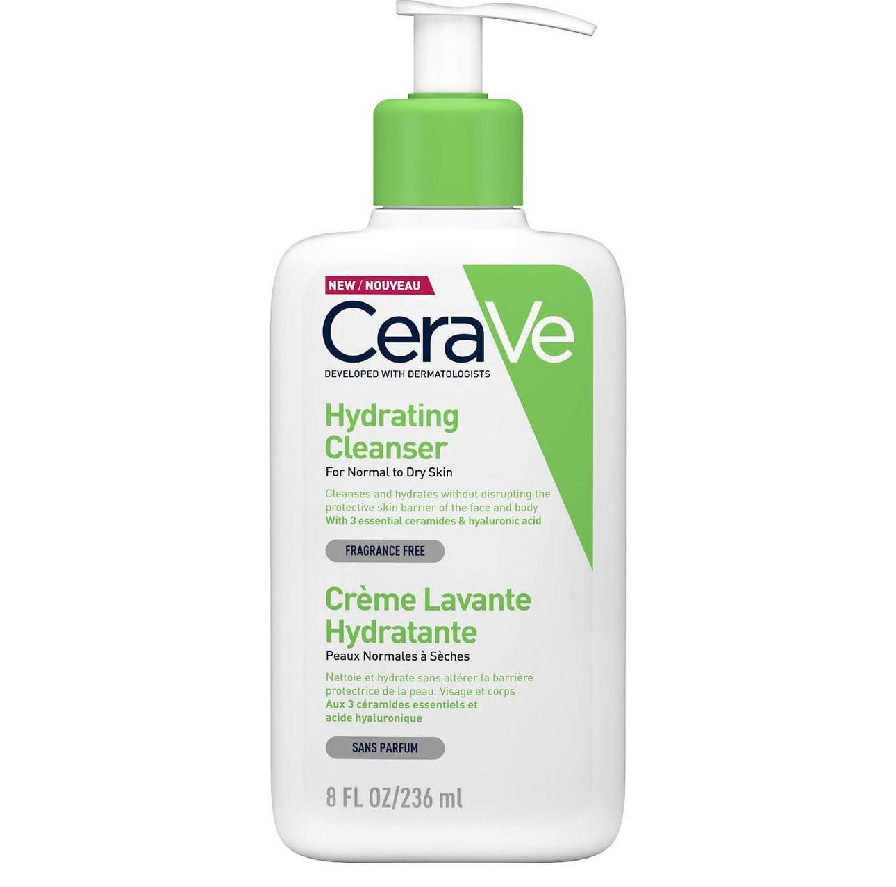 CERAVE Crème Lavante Hydratante 236ml