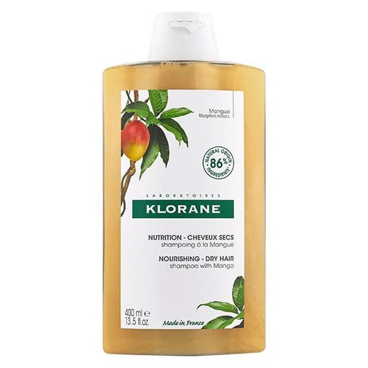 KLORANE beurre de mangue shampooing traItant nutritif 400ml