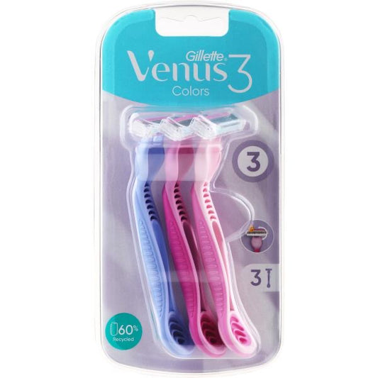 GILLETTE VENUS 3 Rasoirs Jetables avec 3 lames et bande de l'humidité