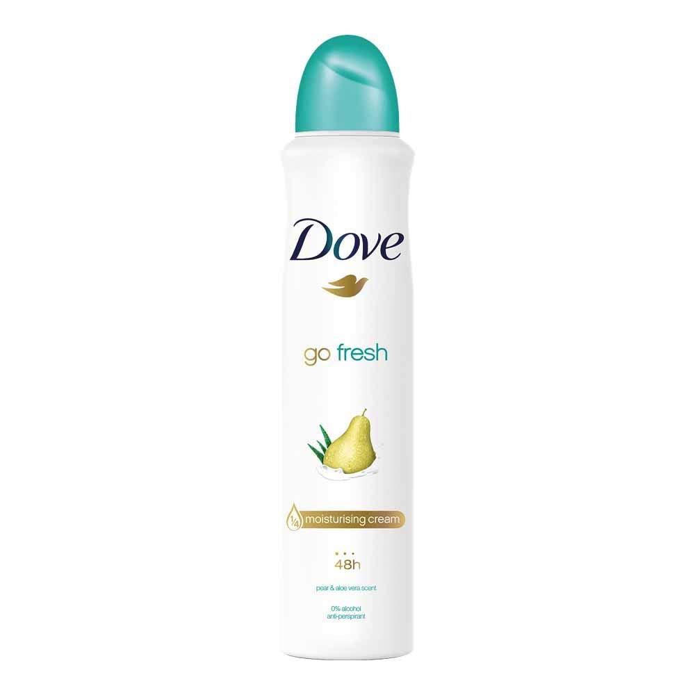 DOVE Déodorant Spray GO FRESH 48H Poire et Aloe vera 250ml