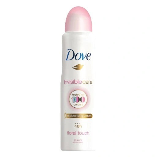 DOVE déodorant spray invisiblecare