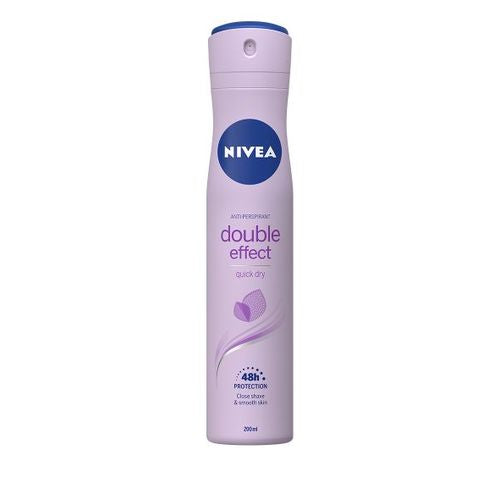 NIVEA, Déodorant Femme, Double Effect, Spray 200ml